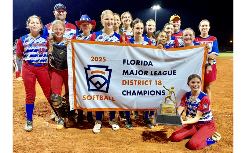 2025 LL Softball D18 Champions!