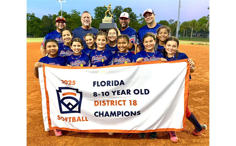 2025 8-10 Softball Champions- Ave Maria LL