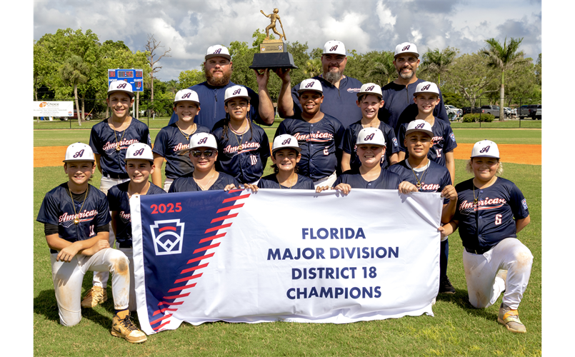 2025 LL D18 Baseball Champions- GG American
